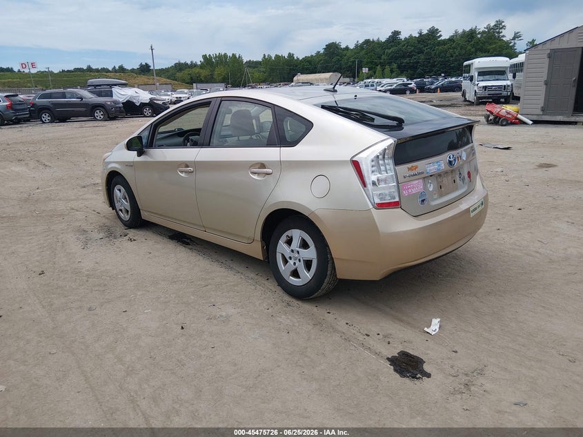 2010 Toyota Prius VIN JTDKN3DU4A0106624 IAAI salvage auction — NORMAL WEAR, Clear (Massachusetts), sold $925 on 2026-07-29 (photo 3)