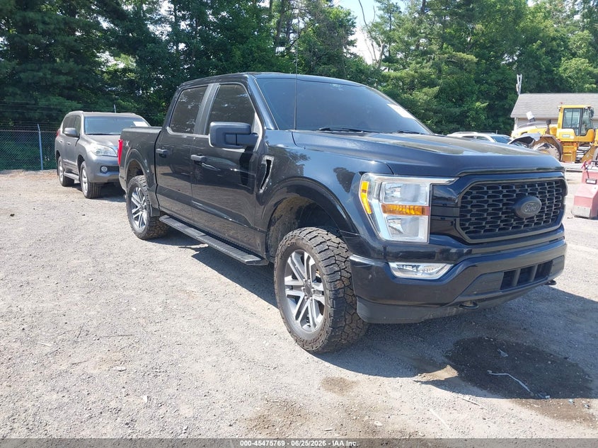 2022 Ford F-150 VIN 1FTEW1EP5NFA43849 IAAI salvage auction — REAR END, Salvage Title, sold $10,600 on 2026-07-22 (photo 1)