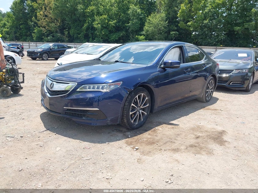 2016 Acura Tlx VIN 19UUB2F50GA004579 IAAI salvage auction — LEFT FRONT, Salvage Title, sold $3,450 on 2026-07-23 (photo 2)