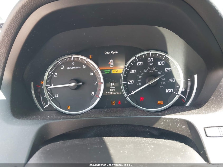 2016 Acura Tlx VIN 19UUB2F50GA004579 IAAI salvage auction — LEFT FRONT, Salvage Title, sold $3,450 on 2026-07-23 (photo 7)