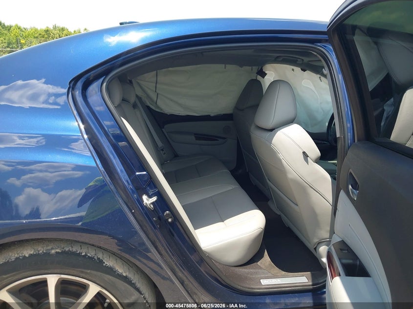 2016 Acura Tlx VIN 19UUB2F50GA004579 IAAI salvage auction — LEFT FRONT, Salvage Title, sold $3,450 on 2026-07-23 (photo 8)