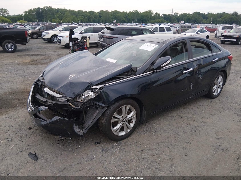 2012 Hyundai Sonata VIN 5NPEC4AC6CH342704 IAAI salvage auction — FRONT END, Salvage - Greater Than 75% (Maryland), sold $500 on 2026-08-03 (photo 2)