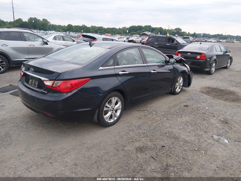 2012 Hyundai Sonata VIN 5NPEC4AC6CH342704 IAAI salvage auction — FRONT END, Salvage - Greater Than 75% (Maryland), sold $225 on 2026-07-30 (photo 4)