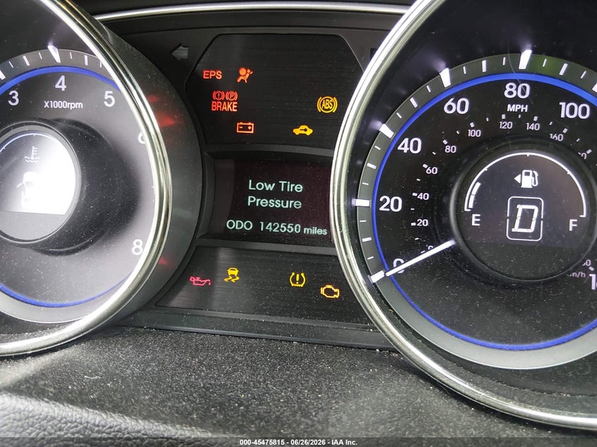 2012 Hyundai Sonata VIN 5NPEC4AC6CH342704 IAAI salvage auction — FRONT END, Salvage - Greater Than 75% (Maryland), sold $225 on 2026-07-30 (photo 7)