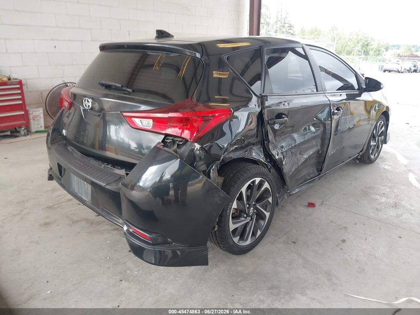 2016 Scion Im VIN JTNKARJE2GJ501413 IAAI salvage auction — REAR END, Wait Title, sold $25 on 2026-08-23 (photo 4)