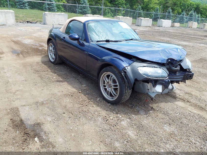 2007 Mazda Mx-5 VIN JM1NC25F170133771 IAAI salvage auction — FRONT END, Salvage (Idaho), sold $25 on 2026-07-23 (photo 1)