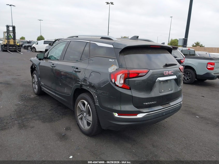 2021 Gmc Terrain VIN 3GKALPEV7ML328585 IAAI salvage auction — SIDE, Salvage Certificate (California), sold $2,850 on 2026-07-10 (photo 3)