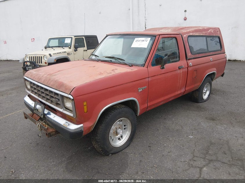 1987 Ford Ranger VIN 1FTCR11A8HUC84109 IAAI salvage auction — BIO HAZARD, Clear-Dealer Only (Washington), sold $100 on 2026-07-09 (photo 2)