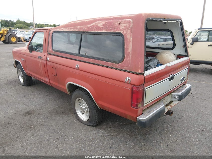 1987 Ford Ranger VIN 1FTCR11A8HUC84109 IAAI salvage auction — BIO HAZARD, Clear-Dealer Only (Washington), sold $100 on 2026-07-09 (photo 3)