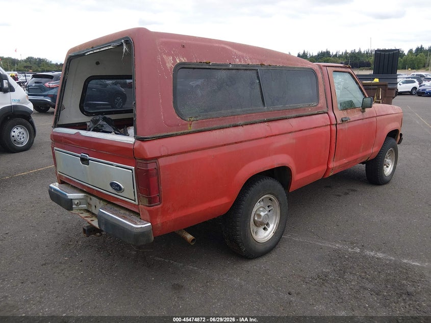 1987 Ford Ranger VIN 1FTCR11A8HUC84109 IAAI salvage auction — BIO HAZARD, Clear-Dealer Only (Washington), sold $100 on 2026-07-09 (photo 4)