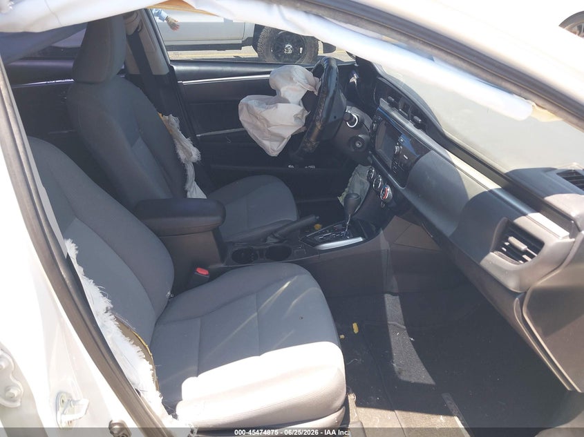 2016 Toyota Corolla VIN 5YFBURHE4GP460425 IAAI salvage auction — FRONT END, Salvage (California), sold $1,625 on 2026-07-07 (photo 5)