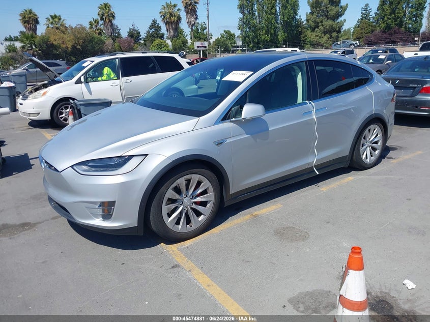 2016 Tesla Model x VIN 5YJXCAE43GF005468 IAAI salvage auction — NORMAL WEAR, Clear - Dealer Only (California), sold $10,025 on 2026-07-06 (photo 2)