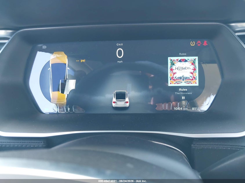 2016 Tesla Model x VIN 5YJXCAE43GF005468 IAAI salvage auction — NORMAL WEAR, Clear - Dealer Only (California), sold $10,025 on 2026-07-06 (photo 7)