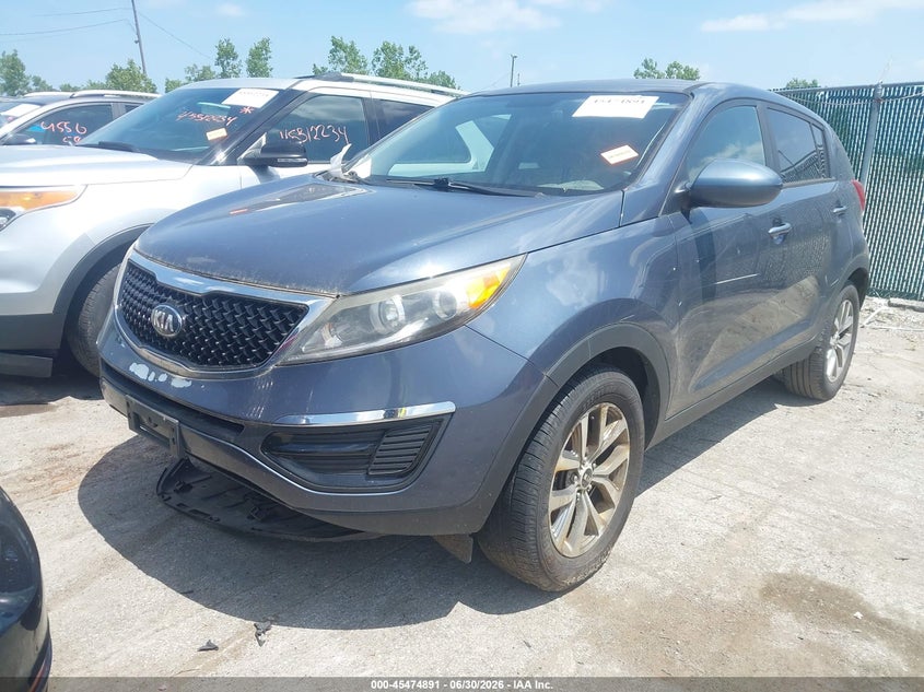 2016 Kia Sportage VIN KNDPB3ACXG7812068 IAAI salvage auction — NORMAL WEAR, Original (Ohio), sold $925 on 2026-07-28 (photo 6)