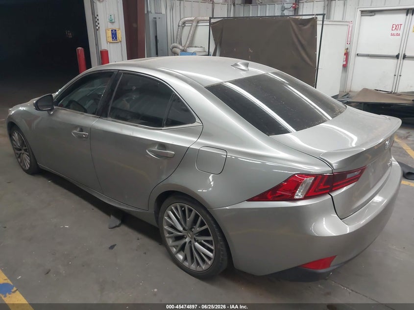 2015 Lexus Is VIN JTHBF1D2XF5056773 IAAI salvage auction — RIGHT FRONT, Salvage Title, sold $5,000 on 2026-08-01 (photo 3)