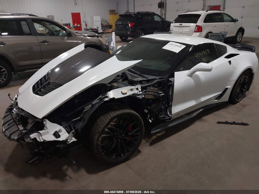 2016 Chevrolet Corvette VIN 1G1YP2D63G5604866 IAAI salvage auction — FRONT END, Salvage (Minnesota), sold $24,700 on 2026-10-14 (photo 2)