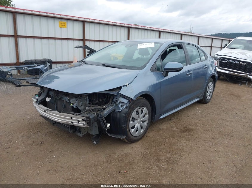 2020 Toyota Corolla VIN 5YFDPRAE9LP055049 IAAI salvage auction — FRONT END, Bill Of Sale (Washington), sold $4,150 on 2026-07-07 (photo 2)