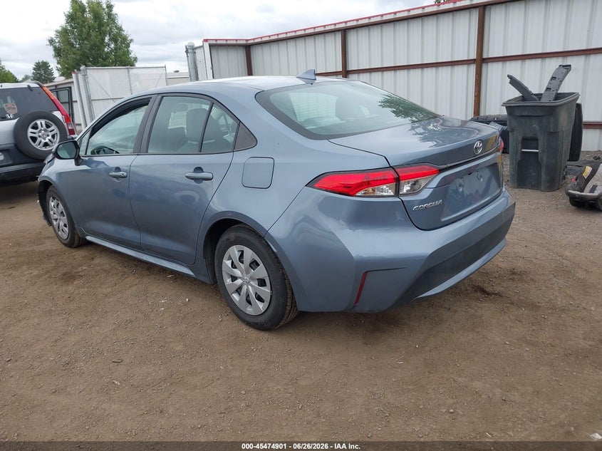 2020 Toyota Corolla VIN 5YFDPRAE9LP055049 IAAI salvage auction — FRONT END, Bill Of Sale (Washington), sold $4,150 on 2026-07-07 (photo 3)