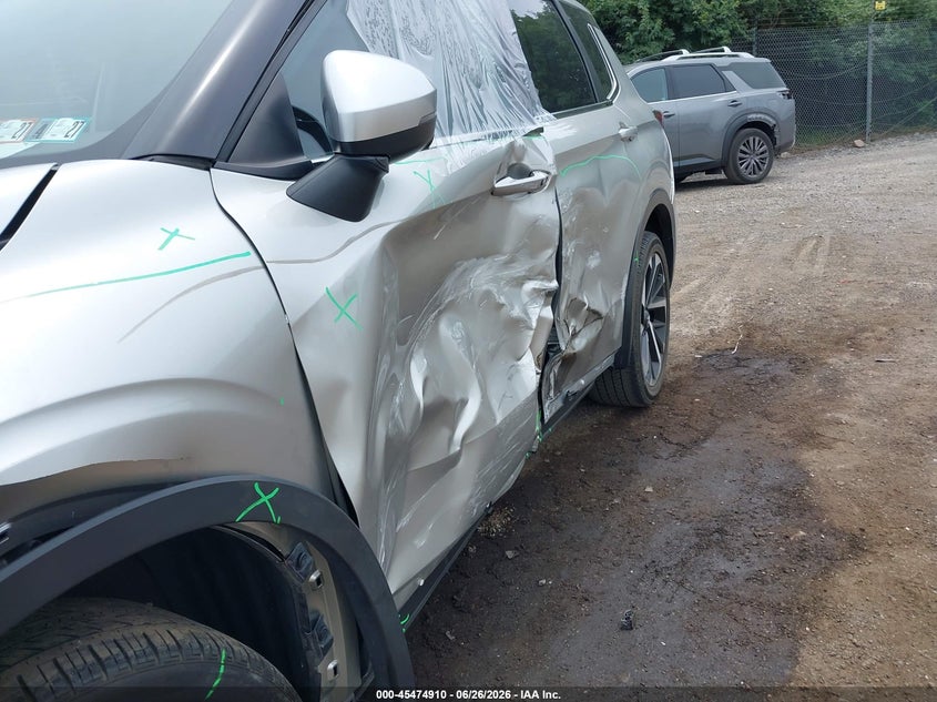 2022 Mitsubishi Outlander VIN JA4J4UA82NZ014127 IAAI salvage auction — LEFT SIDE, Salvage (Pennsylvania), sold $6,900 on 2026-07-17 (photo 6)