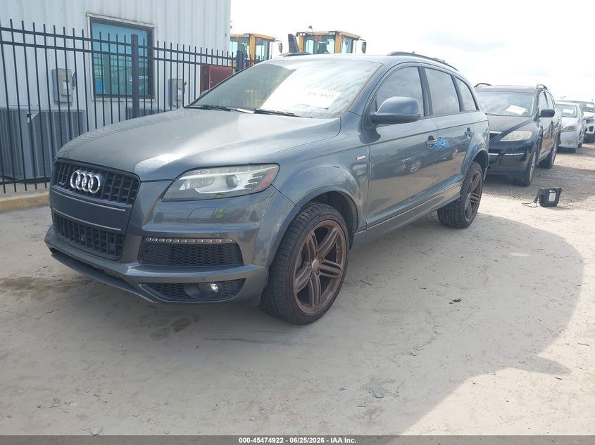 2015 Audi Q7 VIN WA1DGAFE9FD016540 IAAI salvage auction — NORMAL WEAR, Salvage (Florida), sold $1,550 on 2026-07-21 (photo 2)