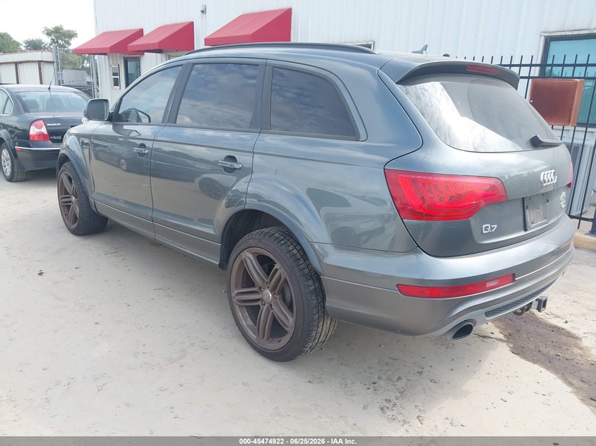2015 Audi Q7 VIN WA1DGAFE9FD016540 IAAI salvage auction — NORMAL WEAR, Salvage (Florida), sold $1,550 on 2026-07-21 (photo 3)