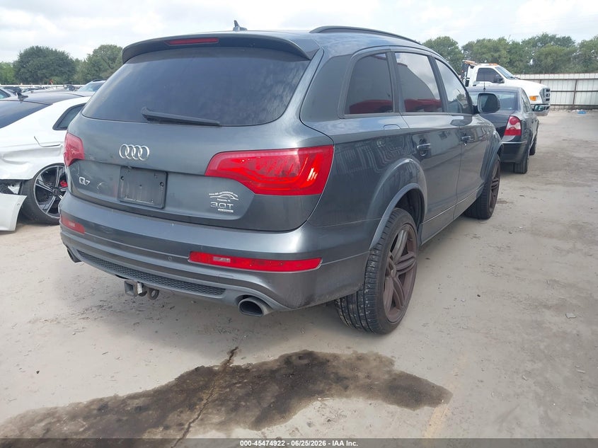 2015 Audi Q7 VIN WA1DGAFE9FD016540 IAAI salvage auction — NORMAL WEAR, Salvage (Florida), sold $1,550 on 2026-07-21 (photo 4)
