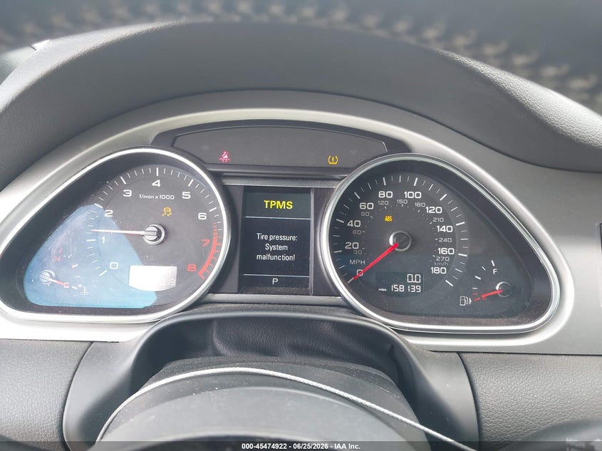2015 Audi Q7 VIN WA1DGAFE9FD016540 IAAI salvage auction — NORMAL WEAR, Salvage (Florida), sold $1,550 on 2026-07-21 (photo 7)