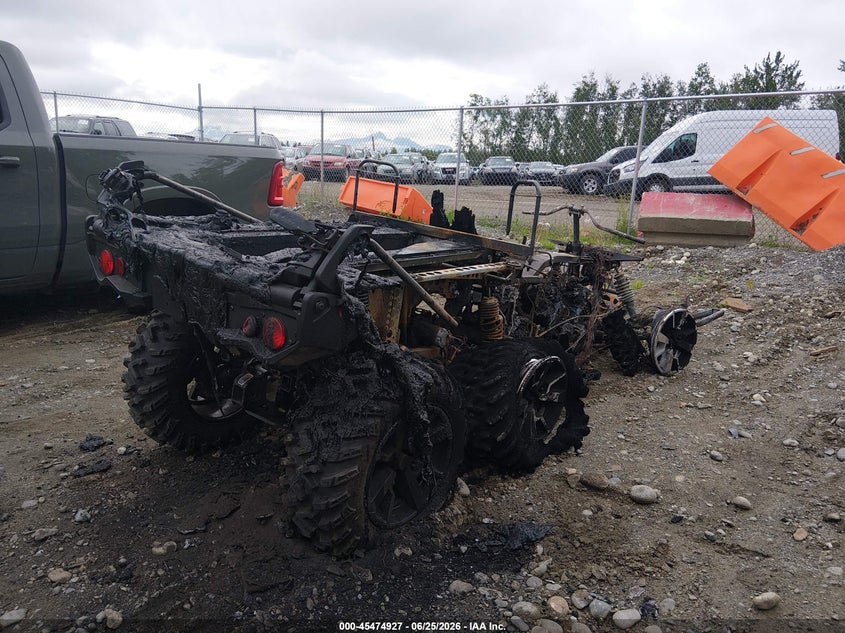 2024 Can-am/ brp Outlander VIN 3JBRMAJ48RJ000152 IAAI salvage auction — TOTAL BURN, Bill Of Sale (Alaska), sold $50 on 2026-08-14 (photo 4)
