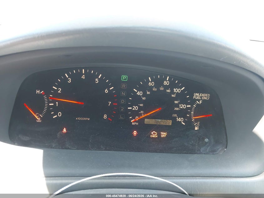 1999 Lexus Es 300 VIN JT8BF28G0X0160182 IAAI salvage auction — RIGHT REAR, Salvage (California), sold $350 on 2026-07-23 (photo 7)