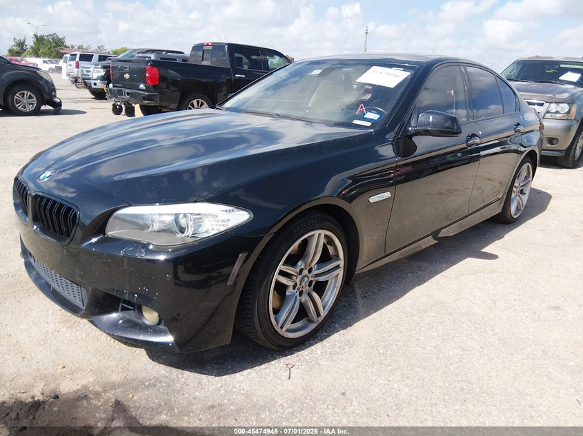 2011 BMW 5 series VIN WBAFR7C5XBC800089 IAAI salvage auction — NORMAL WEAR, Original (Texas), sold $2,250 on 2026-07-15 (photo 2)