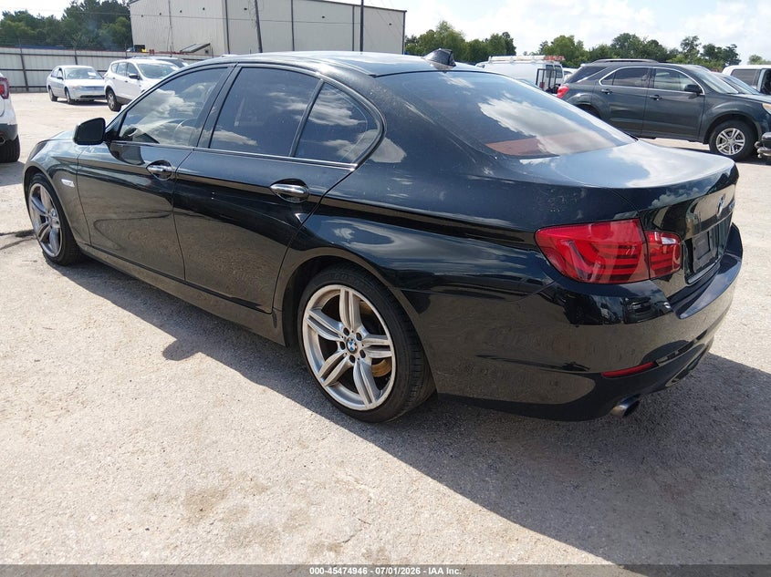 2011 BMW 5 series VIN WBAFR7C5XBC800089 IAAI salvage auction — NORMAL WEAR, Original (Texas), sold $2,250 on 2026-07-15 (photo 3)