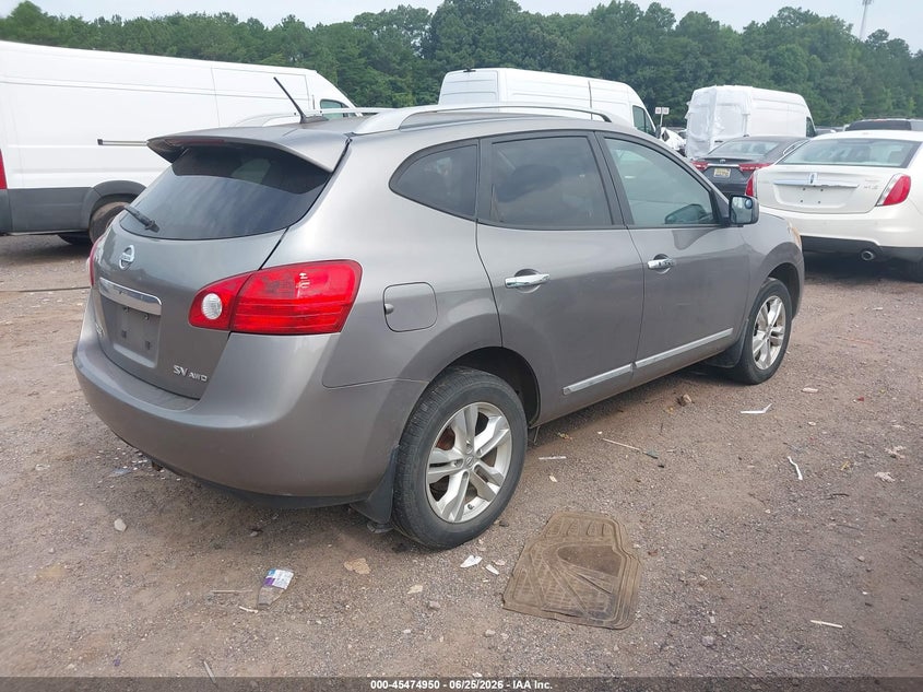 2013 Nissan Rogue VIN JN8AS5MV1DW144620 IAAI salvage auction — NORMAL WEAR, Clear (Alabama), sold $450 on 2026-07-15 (photo 4)