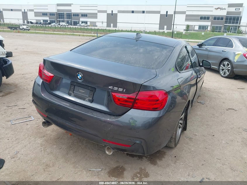 2015 BMW 4er VIN WBA3R1C51FK195472 IAAI salvage auction — FRONT END, Salvage (Texas), sold $3,950 on 2026-07-22 (photo 4)