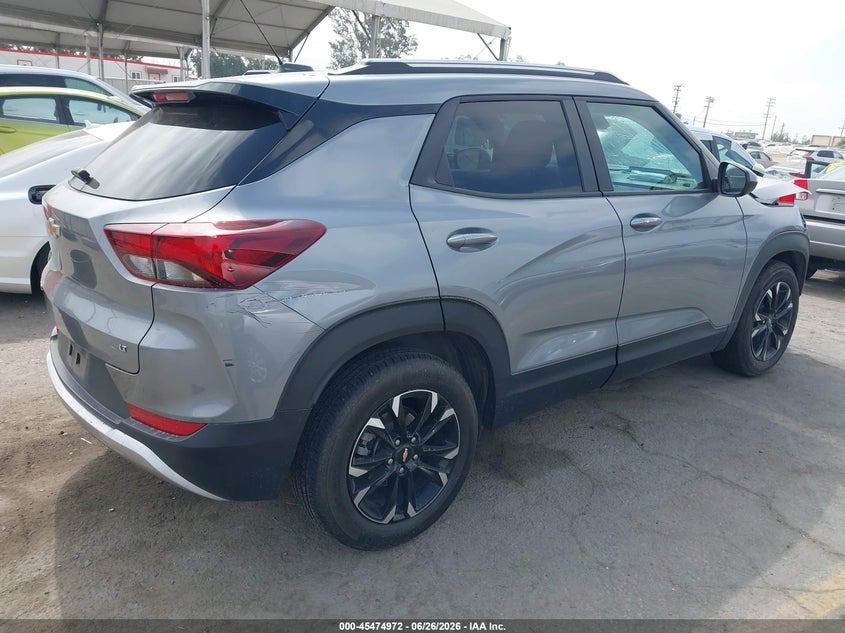 2023 Chevrolet Trailblazer VIN KL79MPS23PB201339 IAAI salvage auction — FRONT END, Salvage (California), sold $25 on 2026-07-29 (photo 4)