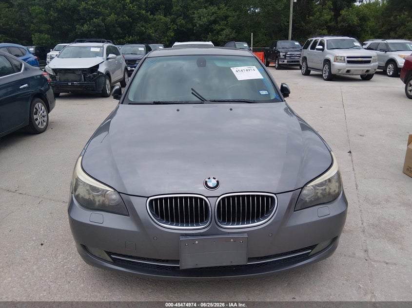 2008 BMW 5 series VIN WBANW13538CZ75004 IAAI salvage auction — NORMAL WEAR, Original (Texas), sold $350 on 2026-07-13 (photo 6)