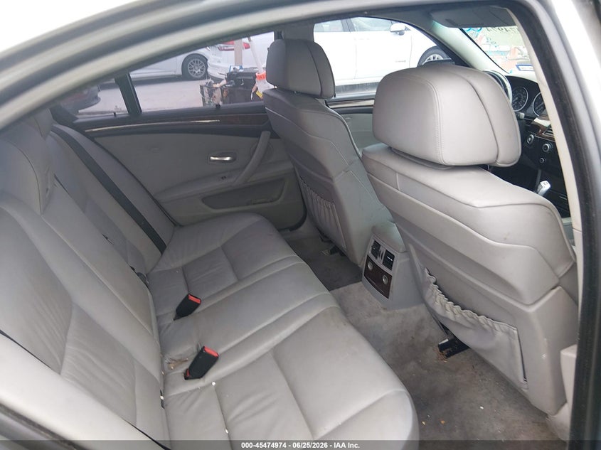 2008 BMW 5 series VIN WBANW13538CZ75004 IAAI salvage auction — NORMAL WEAR, Original (Texas), sold $350 on 2026-07-13 (photo 8)