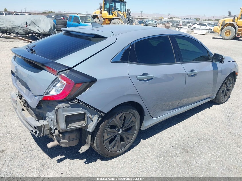 2019 Honda Civic VIN SHHFK7H68KU417083 IAAI salvage auction — FRONT & REAR, Salvage Title, sold $25 on 2026-07-16 (photo 4)