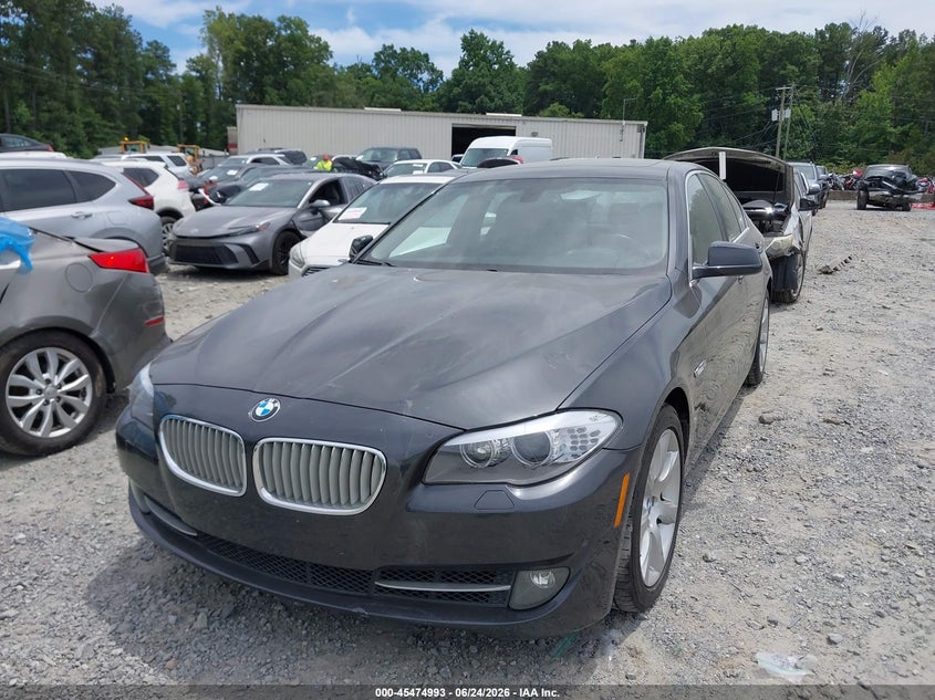 2013 BMW 5er VIN WBAFU9C5XDDY71686 IAAI salvage auction — NORMAL WEAR, Clear (Georgia), sold $2,300 on 2026-07-14 (photo 2)