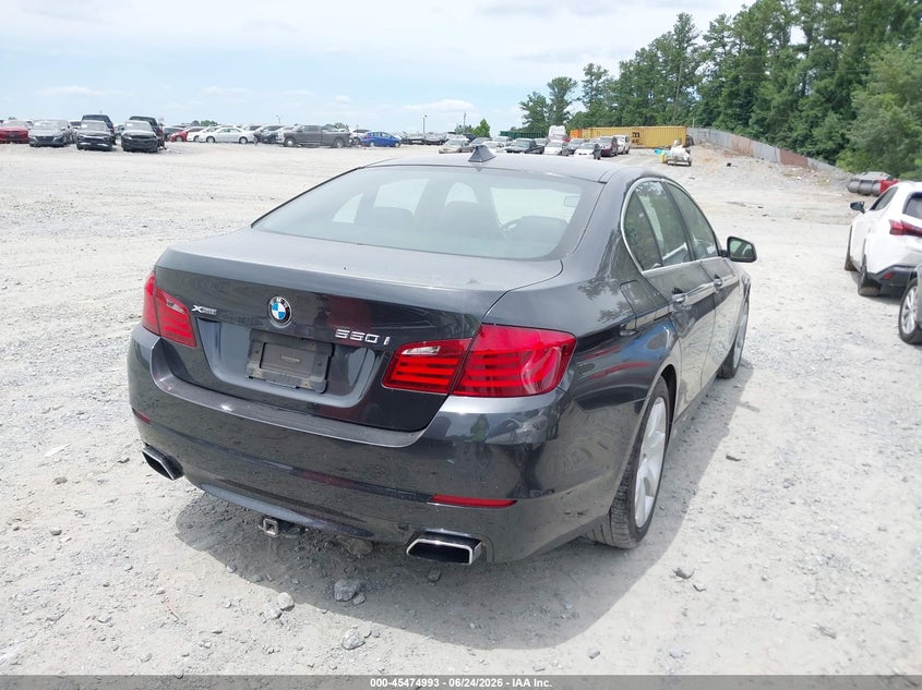 2013 BMW 5er VIN WBAFU9C5XDDY71686 IAAI salvage auction — NORMAL WEAR, Clear (Georgia), sold $2,300 on 2026-07-14 (photo 4)