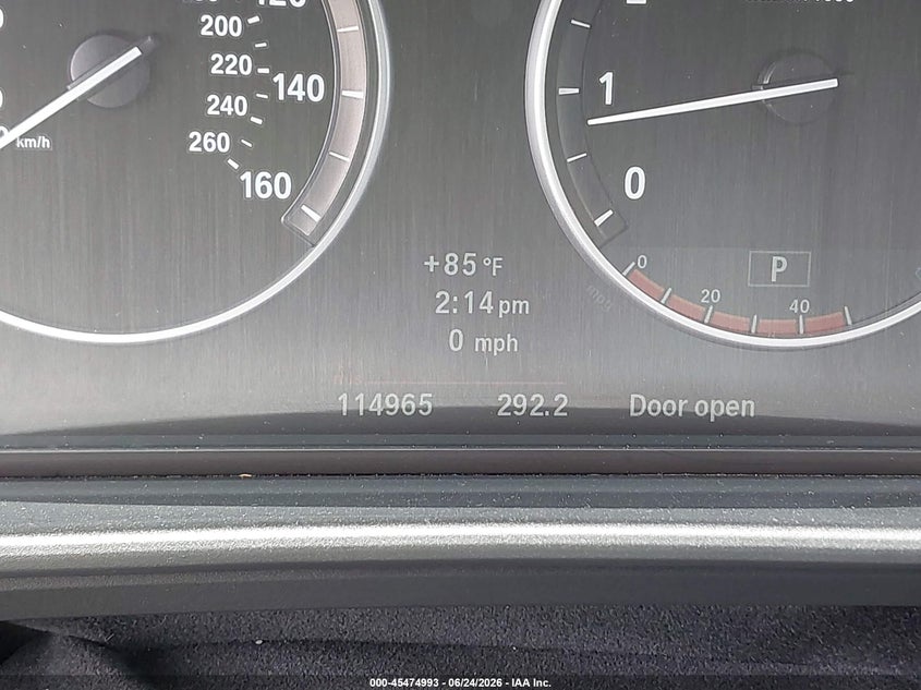 2013 BMW 5er VIN WBAFU9C5XDDY71686 IAAI salvage auction — NORMAL WEAR, Clear (Georgia), sold $2,300 on 2026-07-14 (photo 7)