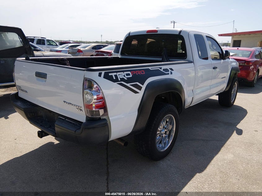 2009 Toyota Tacoma VIN 5TETU62N29Z657148 IAAI salvage auction — NORMAL WEAR, Original (Texas), sold $2,175 on 2026-07-13 (photo 4)