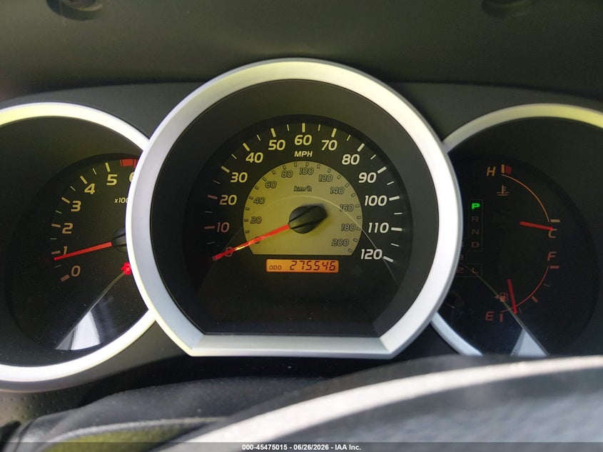 2009 Toyota Tacoma VIN 5TETU62N29Z657148 IAAI salvage auction — NORMAL WEAR, Original (Texas), sold $2,175 on 2026-07-13 (photo 7)