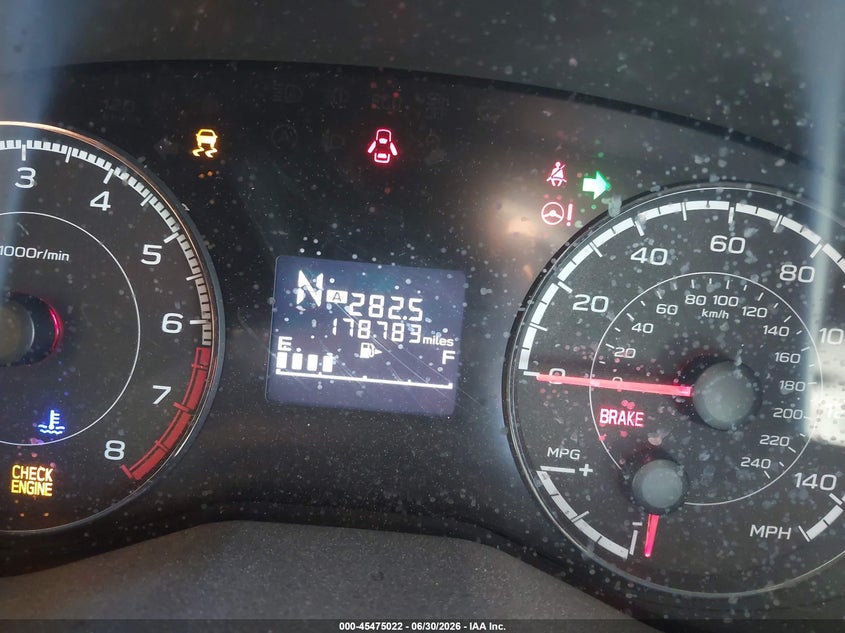 2019 Subaru Xv VIN JF2GTAAC7KH281837 IAAI salvage auction — BIOHAZARD/CHEMICAL, Salvage (California), sold $1,100 on 2026-08-02 (photo 7)