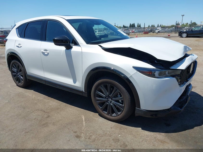2025 Mazda Cx-5 VIN JM3KFBDY1S0617386 IAAI salvage auction — FRONT END, Salvage Title, sold $9,800 on 2026-07-15 (photo 1)