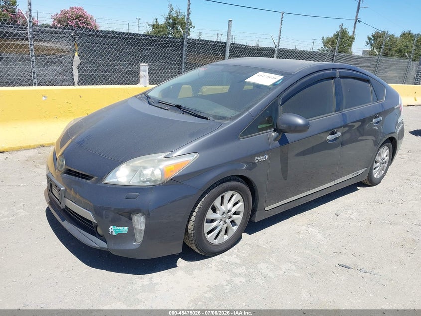 2012 Toyota Prius VIN JTDKN3DP1C3008064 IAAI salvage auction — NORMAL WEAR, Clear - Dealer Only (California), sold $6,800 on 2026-07-09 (photo 2)