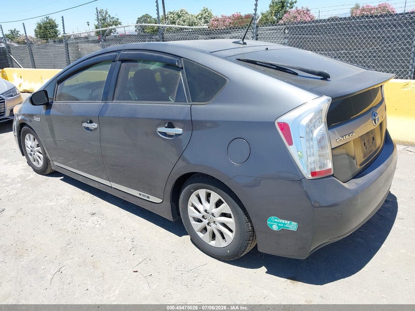 2012 Toyota Prius VIN JTDKN3DP1C3008064 IAAI salvage auction — NORMAL WEAR, Clear - Dealer Only (California), sold $6,800 on 2026-07-09 (photo 3)