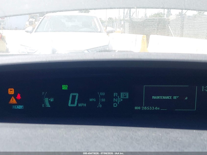 2012 Toyota Prius VIN JTDKN3DP1C3008064 IAAI salvage auction — NORMAL WEAR, Clear - Dealer Only (California), sold $6,800 on 2026-07-09 (photo 7)
