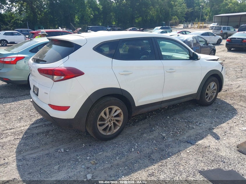 2018 Hyundai Tucson VIN KM8J2CA42JU765122 IAAI salvage auction — FRONT END, Salvage (Georgia), sold $3,250 on 2026-07-31 (photo 4)