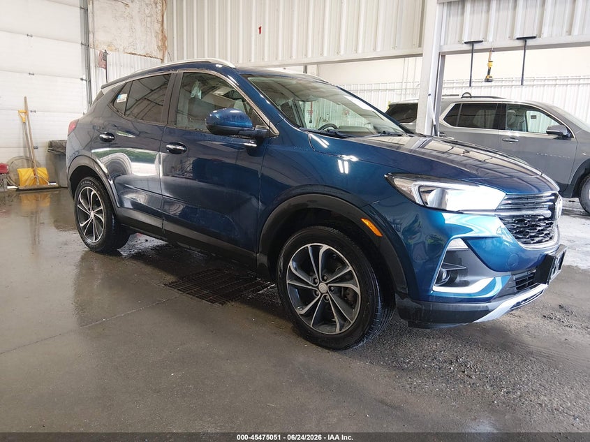 2020 Buick Encore gx VIN KL4MMESL0LB101830 IAAI salvage auction — REAR END, Salvage Title, sold $2,550 on 2026-07-16 (photo 1)
