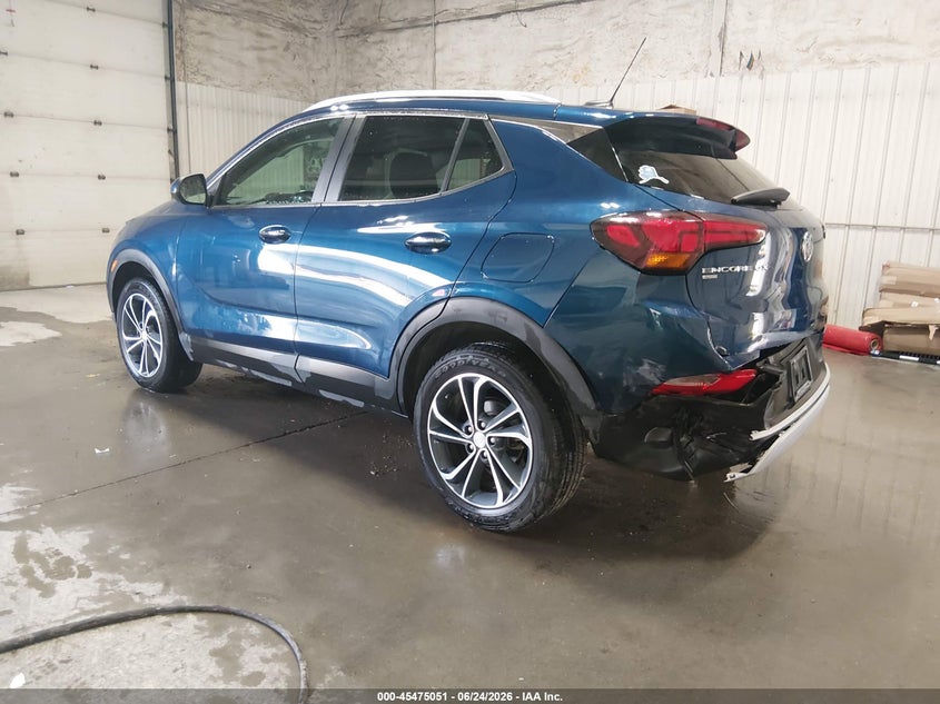 2020 Buick Encore gx VIN KL4MMESL0LB101830 IAAI salvage auction — REAR END, Salvage Title, sold $2,550 on 2026-07-16 (photo 3)